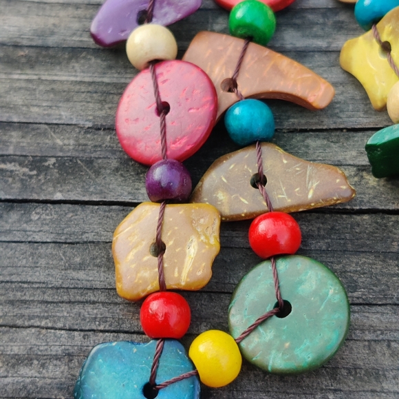 NWT Thomaz Rabelo Artisan Made Super Long Necklace - Picture 3 of 7